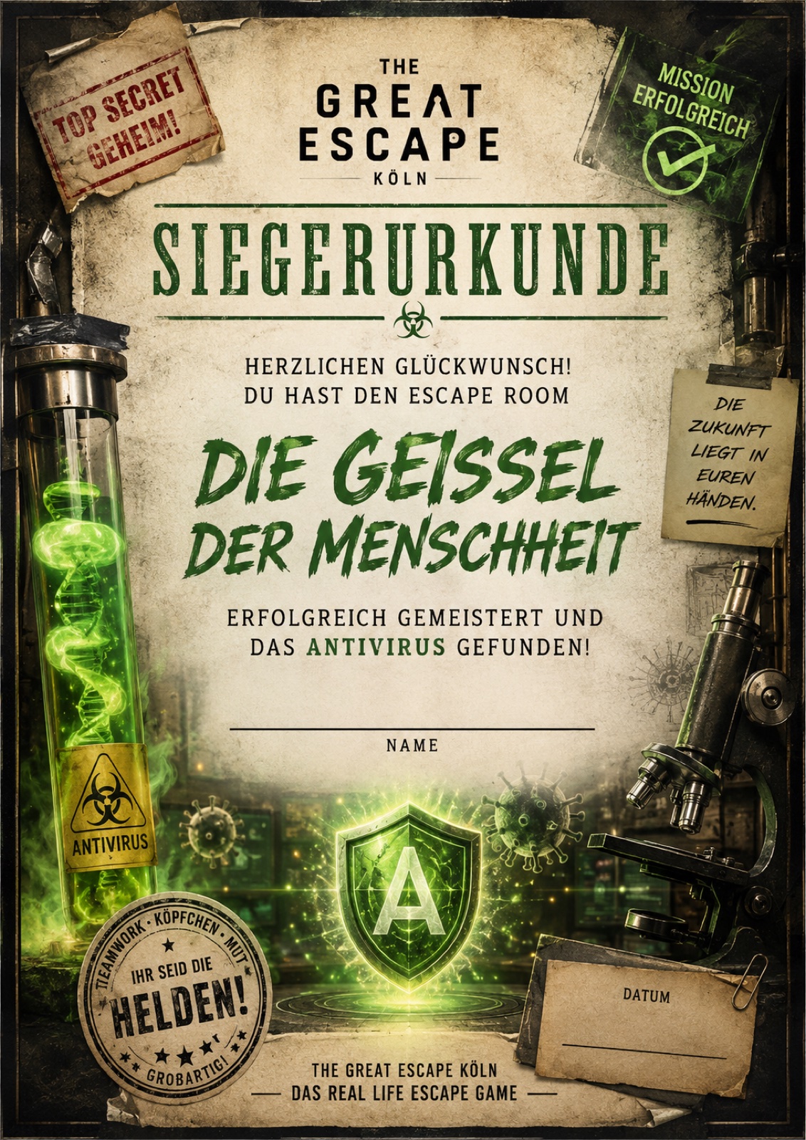 Die Geißel der Menschheit