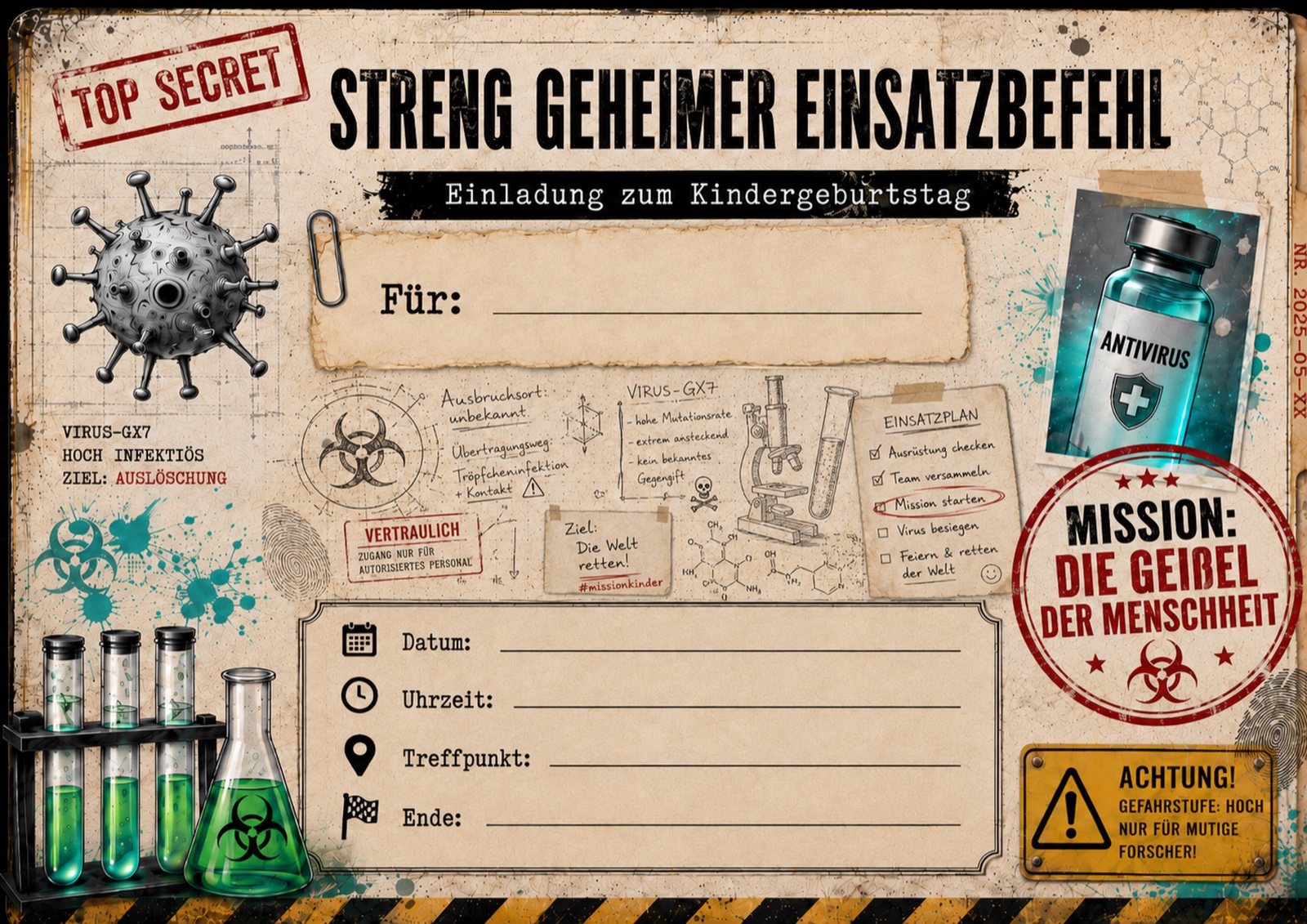 Die Geißel der Menschheit